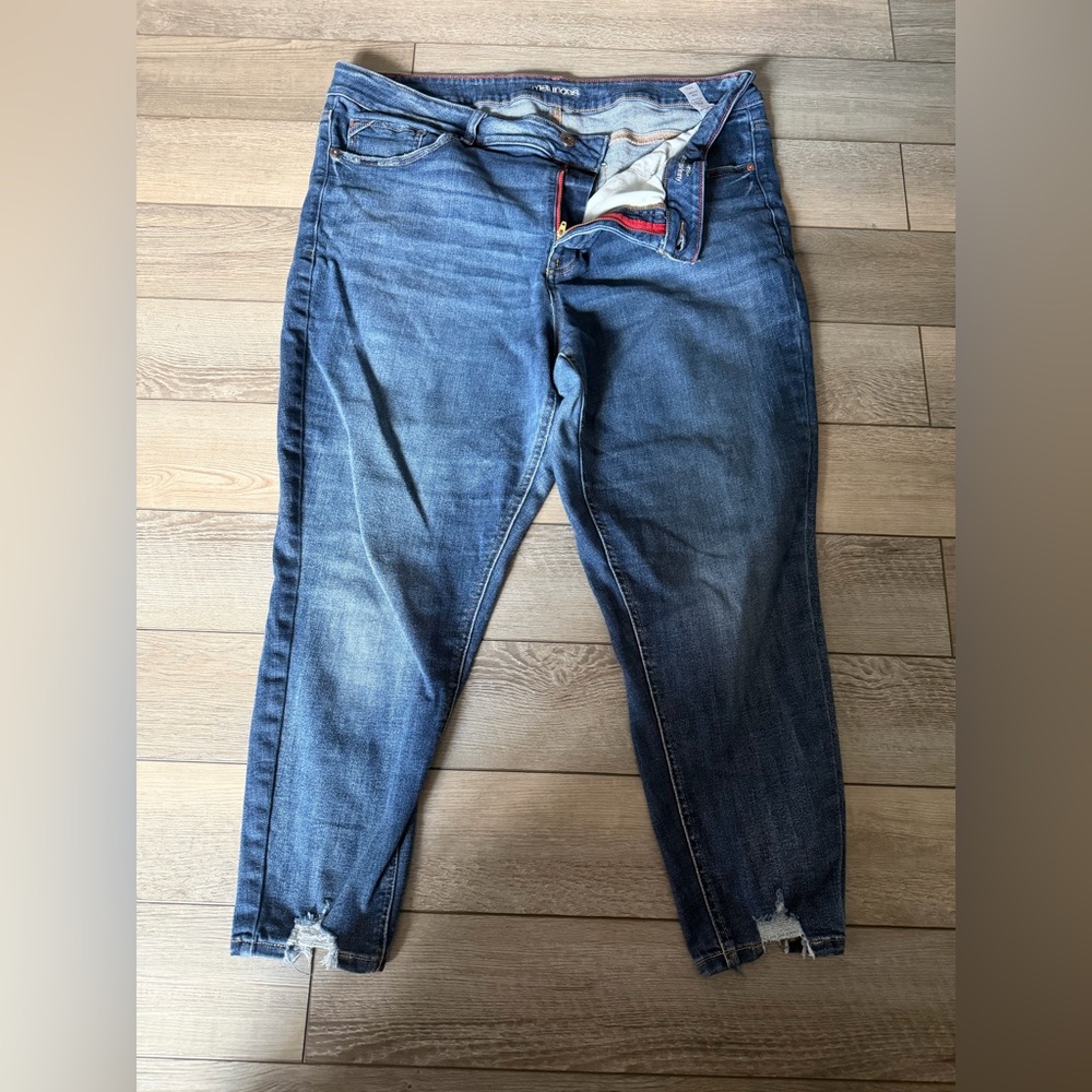 Maurices Women's Blue Skinny Jeans